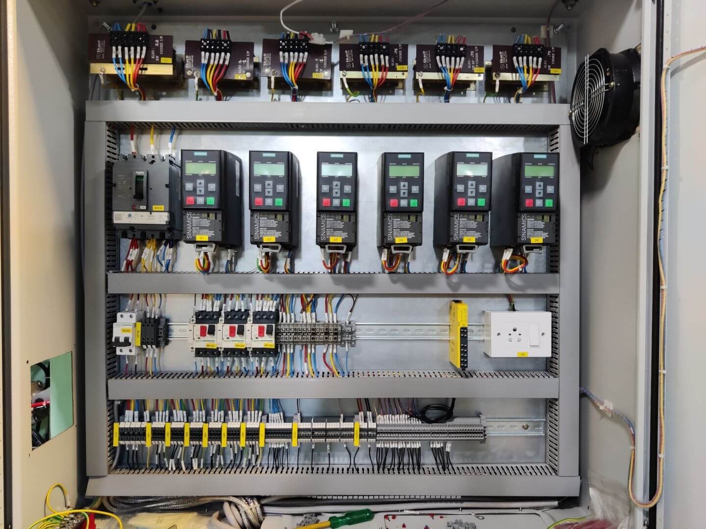 Electrical project site work